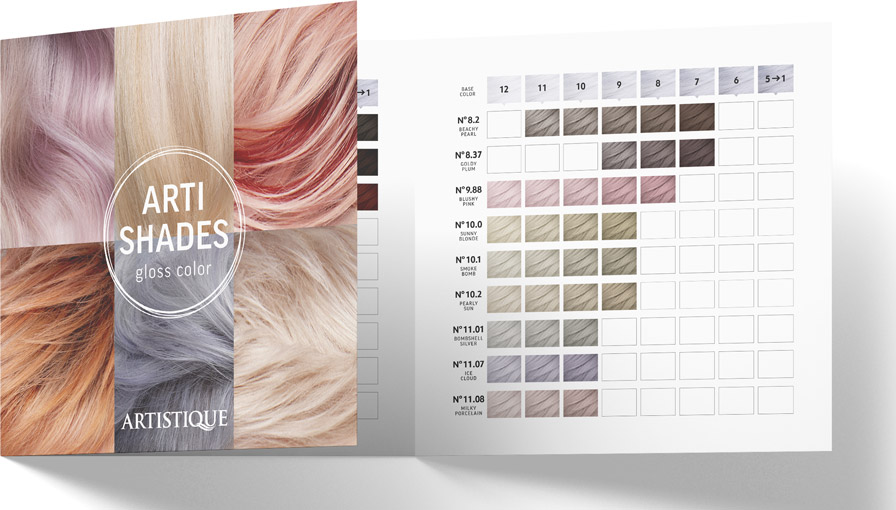 Tonowanie włosów - poznaj kolory tonerów do włosów Artistique