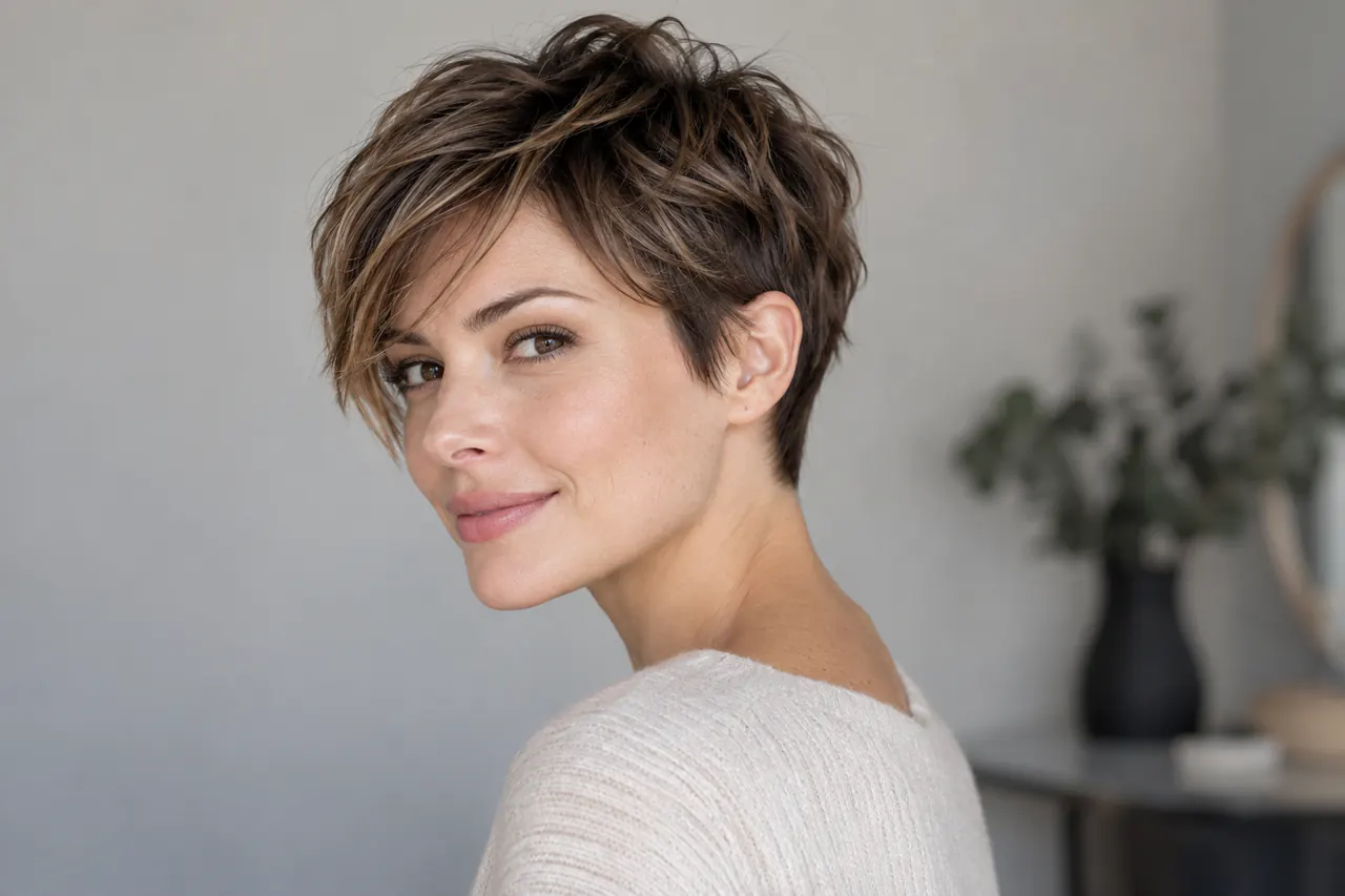 Fryzura pixie cut – warianty, cienkie włosy i stylizacja